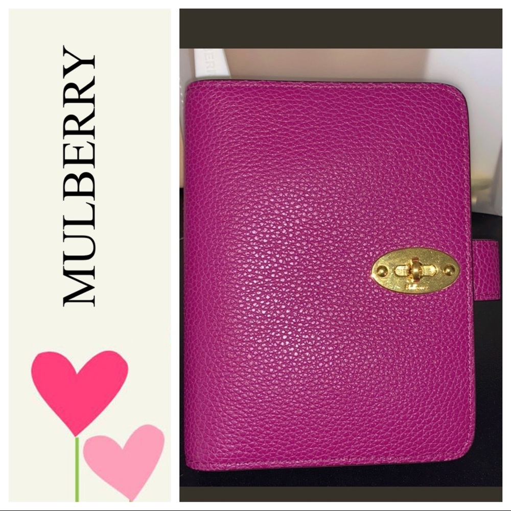💗Authentic Mulberry Postman’s Lock Agenda💗